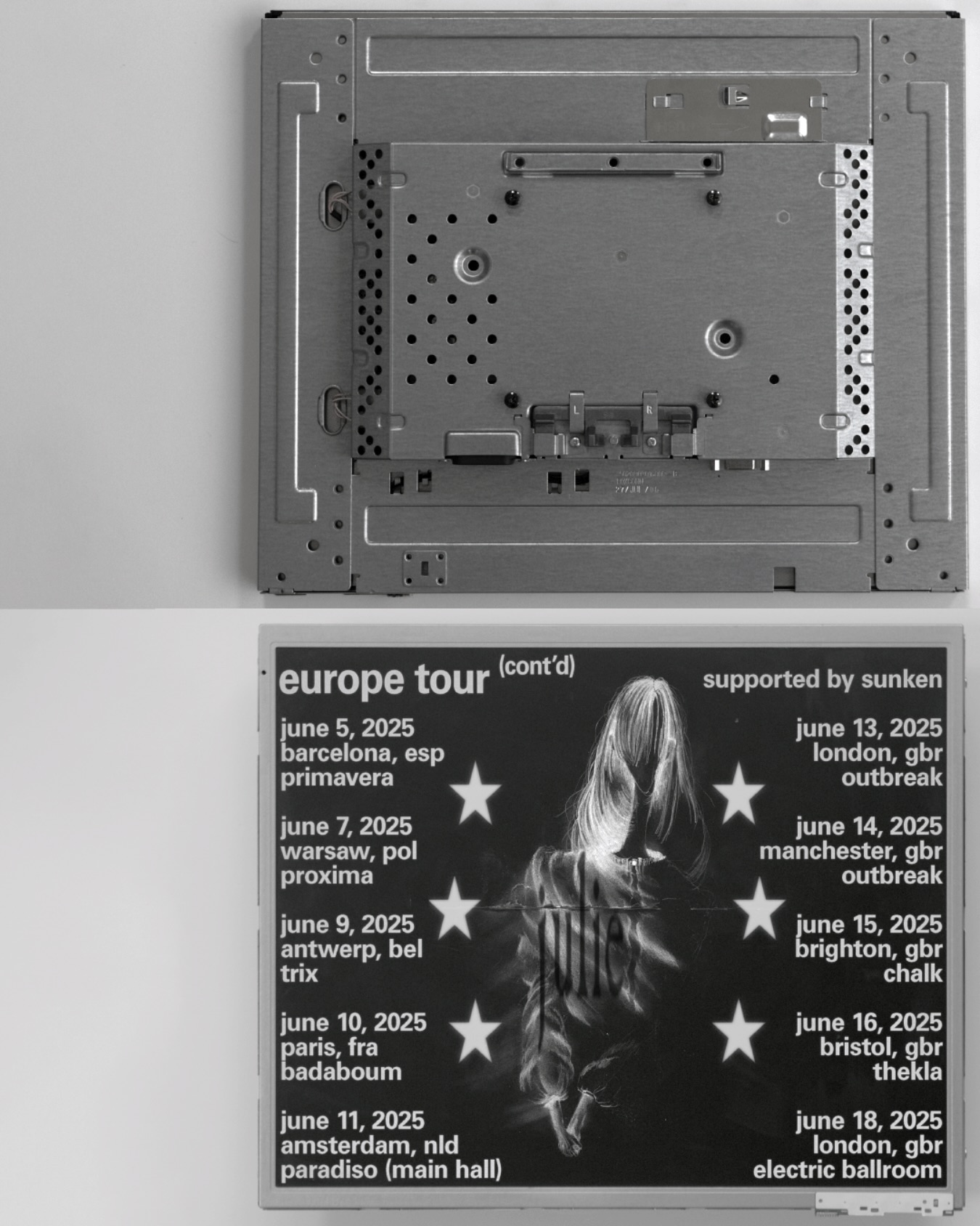 julie Tour Poster 2025